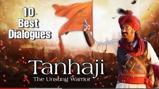 10 Best Dialogues Of Tanhaji ji  New MarathiHindi Movie 2020  Full HD [upl. by Amethyst]