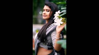 Rachitha hot iduppu 😜show hip navel saree [upl. by Zigmund210]