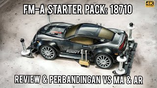 BERBALOI ATAU TIDAK Perbandingan FMA Starter Pack Tamiya amp Review Penuh Mini 4WD [upl. by Aisela]