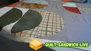 Making A Quilt Sandwich amp Waffling [upl. by Derayne]