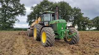 JOHN DEERE 4050  VEENHUIS  CLASSIC TRACTORS  2021 [upl. by Ilatfen]