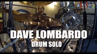 Dave Lombardo  drum solo [upl. by Ennasil]