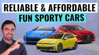 Top 5 BEST Cheap Reliable New Cars That Are Fun And Sporty [upl. by Suoivatram771]