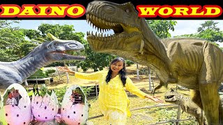 డైనో వరల్డ్ Dino World Theme Park Hyderabad Entry Fee Timings Location  dino park  4k [upl. by Esaele755]