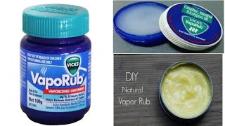 How to make homemade VICKS for baby घर पर विक्स बनाने की विधि। indianyoutuberbulbul [upl. by Adnilre]