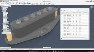 Single coil pickup component fusion 360 [upl. by Aneehsyt]