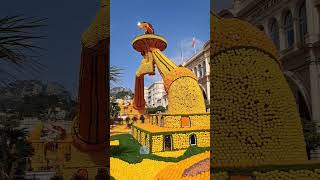 Lemon Festival in Menton France [upl. by Ambros310]