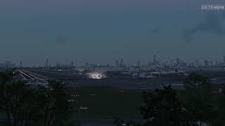 XPLANE 12 BUSY VATSIM AT KMIA RUNWAY CAM [upl. by Enyehc]