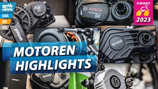 eMTB Motoren Highlights Eurobike 2023 [upl. by Eileen]