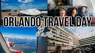 Travelling to Orlando Florida Vlog with Virgin Atlantic London Gatwick PART 1 [upl. by Anma]