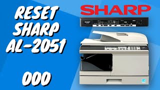 ✅ Reseteo de Cilindro Tambor Sharp AL 2051CS  Cambie Cartucho de Tambor Sharp AL2051 [upl. by Hewitt]