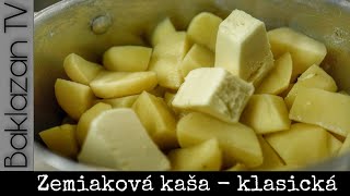 Zemiaková kaša bez mixéru 🥔 Jemná maslová zemiaková kaša hotová raz dva [upl. by Trik]