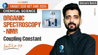 Calculation of Coupling Constant  Organic SpectroscopyNMR  CSIR NET Chemistry  Lec 9  IFAS [upl. by Nanon]