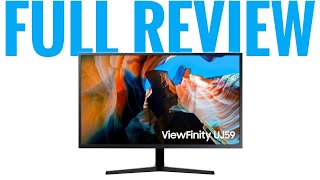 Samsung 32quot ViewFinity UJ59 Game Mode UHD 4k Monitor Full Review 💯😀 [upl. by Ibmab]