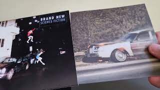 Brand New – Science Fiction 2017 cd digipak album unboxing overview [upl. by Egni]