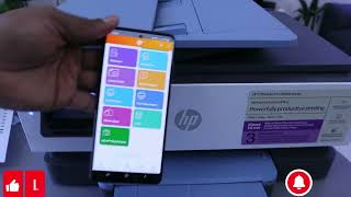 How To Do HP OFFICEJET 8135E Printer WIFI SETUP [upl. by Tiduj268]