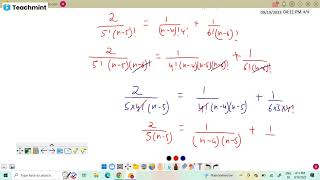 class 11 permutations part 1 ml agarwal [upl. by Ecirtaemed861]