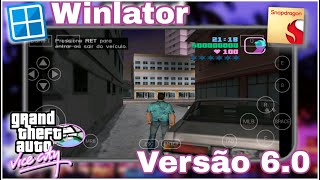 Gta vice city  Winlator 60 [upl. by Haugen323]