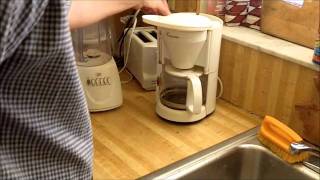 DIY 5 Brita style water filter made from Coffee maker [upl. by Oberstone]