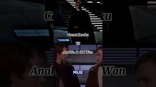 Count Dooku VS Anakin and Obi Wan ROTS starwars jedi edit viral rots [upl. by Kinney124]