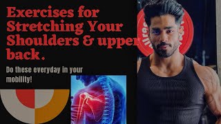 Unlock Your Shoulder amp Upper Back Mobility Effective Drills for Pain Relief fitness health fit [upl. by Naiva]