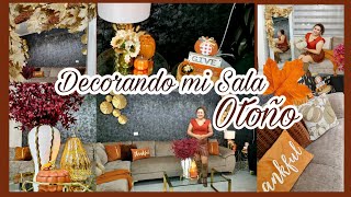 Decorando la Sala 🍂Otoño 2024🍂 Ideas para tu hogar Tonos cálidos en tu hogar [upl. by Autum]