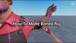 Roblox Studio How to Model and Make BonedSkinned Meshes [upl. by Takakura47]