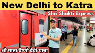 Shri Shakti Express  Shri Shakti Express Delhi to Katra  Delhi to Mata Vaishno Devi Katra Train [upl. by Autrey451]