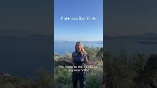 Fortezza Bay View  Corfu Greece  from € 435000dreamvilla corfu island [upl. by Secilu]