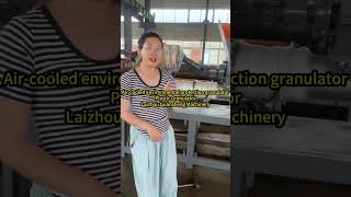 plastic pelletizer plastic machinery factory real shot renewable resources plastic recycling [upl. by Ybsorc]