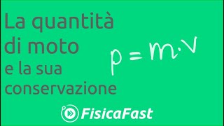 La quantità di moto e la sua conservazione lezione di fisica [upl. by Doubler]