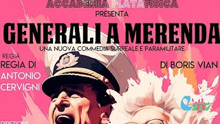 TGEMME Il cine teatro excelsior inaugura la stagione con quotGenerali a Merendaquot [upl. by Metabel]