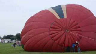 Monroe Wisconsin Balloon Rally 2011 Time lapse [upl. by Currie]