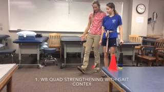 Gait treatment CVA patient PT730 [upl. by Boru]