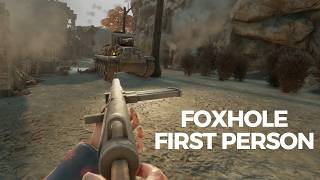 First Person Mode In Foxhole [upl. by Coffee]