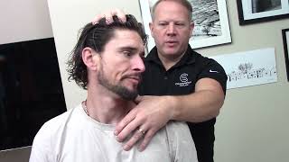 Fascial Counterstrain Demonstration [upl. by Seraphim320]