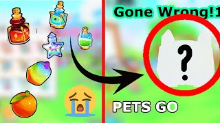 I Used Instant Luck Potion III In PETS GO  It Gone Wrong111  PETS GO [upl. by Lemak]