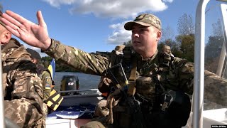 They Are Afraid To Provoke Us Patrolling UkraineBelarus Border Along The Dnieper River [upl. by Bueschel]