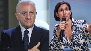 Vincenzo De Luca contro Pd e Schlein Riaprite i manicomi [upl. by Jordans]