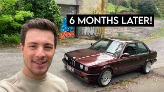 Wrapping my E30  6 Month Checkup and clear indicators install [upl. by Cate431]