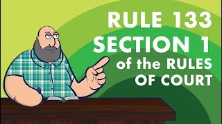 EVIDENCE Rule 133 Section 1 of the Rules of Court [upl. by Butterfield210]