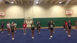 Youth cheer camp halftime dance [upl. by Annenn]