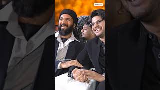 Vijaydevarakonda hugs Dulquer Salmaan  Meenakshi Chaudhary  Lucky Baskhar  Mammootty [upl. by Evey]