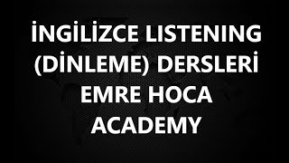 İngilizce listening dersleri  KELİME YARIŞMASI [upl. by Inol423]