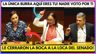 EL BURRO HABLANDO DE OREJAS LE TOCO SU PAL1ZA A TELLEZ EN EL SENADO 4t amlo morena [upl. by Dajma]