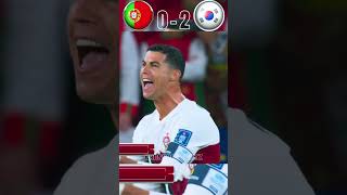 Injured Ronaldo Comeback And HattrickPortugal VS South Korea World Cup Semi Finalronaldo vs son [upl. by Ynneg]