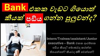 EntryLevel Banking Jobs in Sri Lanka Salary Roles and Career Growth in 2024 [upl. by Turley]