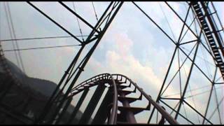 Crazy Coaster POV Screwed Up Chinese ArrowVekoma Looping Roller Coaster Nanhu Amusement Park China [upl. by Weisler]