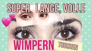 Super Wimpern meine Routine für extrem widerspenstige Wimpern [upl. by Fredra]