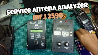 repair antena analyzer mfj 259b [upl. by Prader]